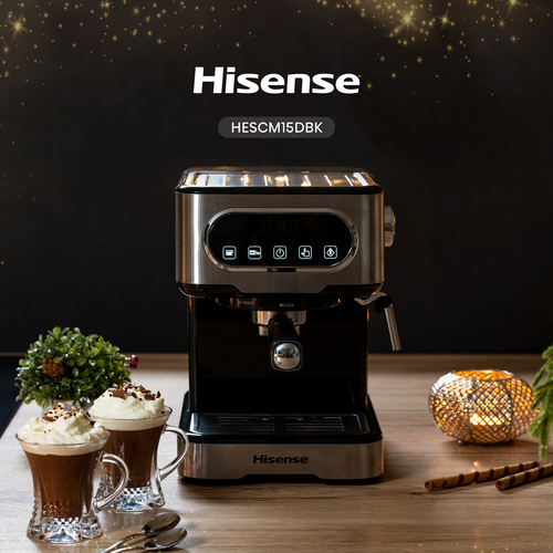 Hisense HESCM15DBK coffee maker Manual Espresso machine – image 8