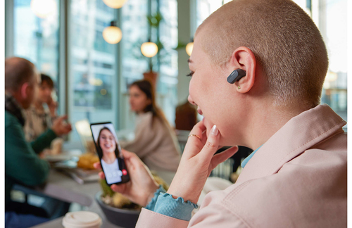 Philips Unisex TAT3508 True Bluetooth Noise Cancelling In-Ear Headphones w/ Mic in Black Black One Size female - image 2