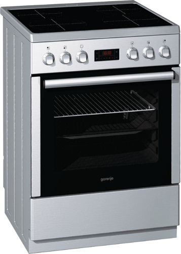 Gorenje EI67422AX cooker Freestanding cooker Electric Ceramic hob Stainless steel
