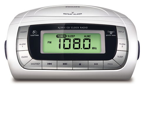 Philips AJ3915 CD Clock Radio – image 2