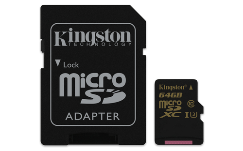 Kingston Technology Gold microSD UHS-I Speed Class 3 (U3) 64GB – image 2