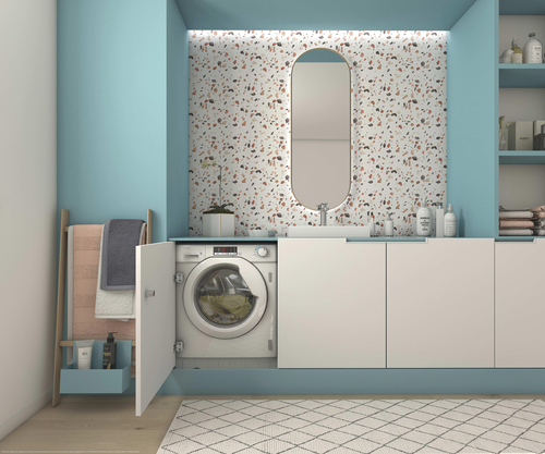 Candy Smart Cbd 485D14-80 Integrated 8Kg/5Kg Washer Dryer with 1400 rpm - White - E Rated [Wash&Dry], B Rated [Wash Only], White - image 6
