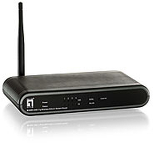 LevelOne WBR-3460B 54Mbps Wireless ADSL2/2+ Modem Router