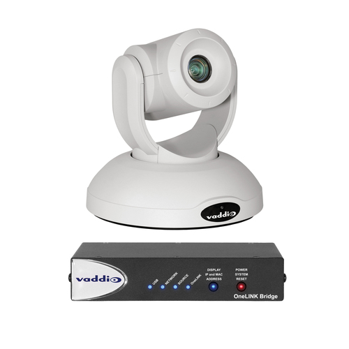 Vaddio RoboSHOT Video Conferencing Camera - 9 Megapixel - 60 fps - White - USB 3.0 - 8.9 Megapixel I 9999950200W вебкамера Белый
