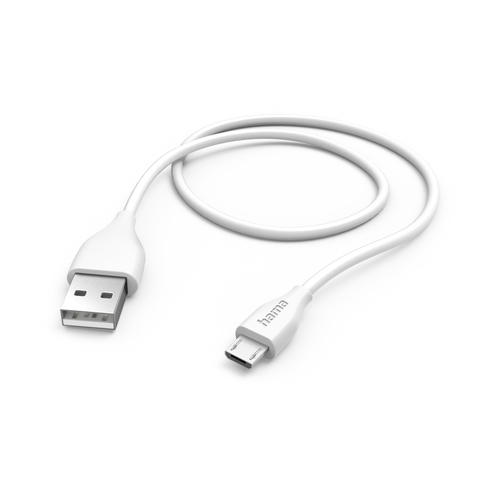 Hama 00125102 USB кабель USB 2.0 1,5 m USB A Micro-USB B 0,48 Gbit/s Белый