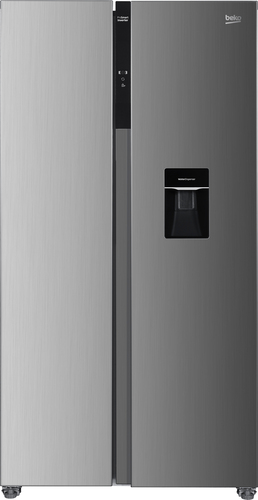 Beko GNO5322WDXPN Amerikaanse koelkast Zilver