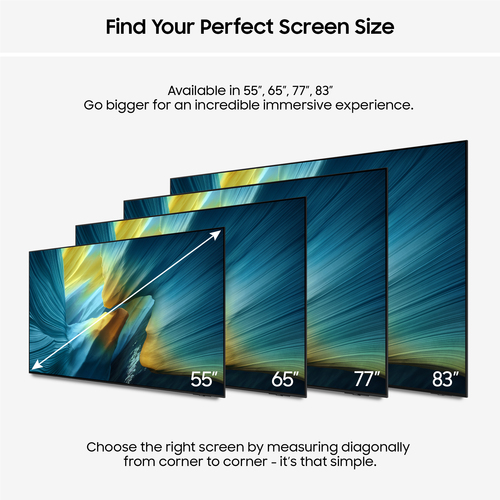 55" Samsung S95F OLED Glare Free 4K Vision AI Smart TV 2025 - QE55S95F, Black - image 8
