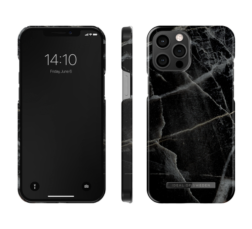 iDeal of Sweden Printed Case iPhone 12 PRO MAX Black Thnd Mrb – image 2