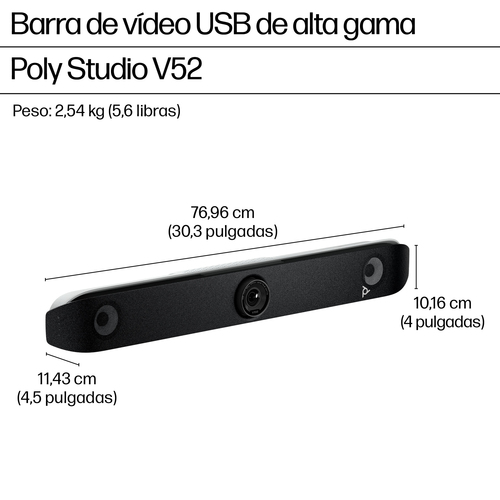 Video Conferencia POLYCOM STUDIO V52