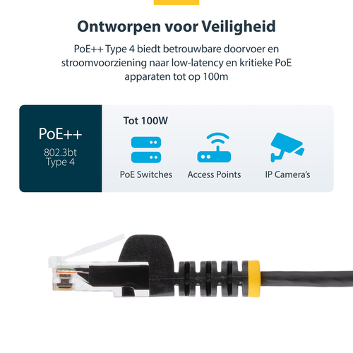 StarTech.com 1 m CAT6 kabel - slanke CAT6 netwerkkabel, afbeelding 8