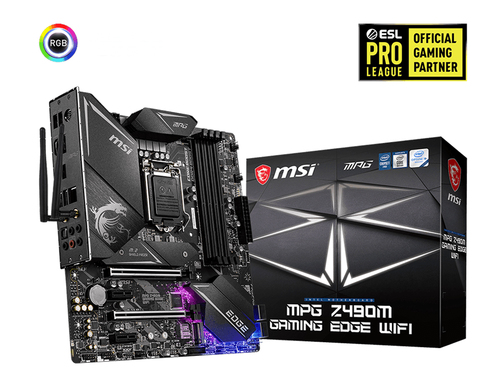 MSI MPG Z490M GAMING EDGE WIFI материнская плата Intel Z490 LGA 1200 (Socket H5) Микро ATX