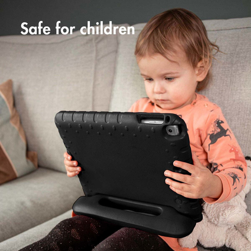 Accezz Kidsproof Backcover met handvat voor Lenovo Tab M10 Plus Tablethoesje Zwart, afbeelding 3