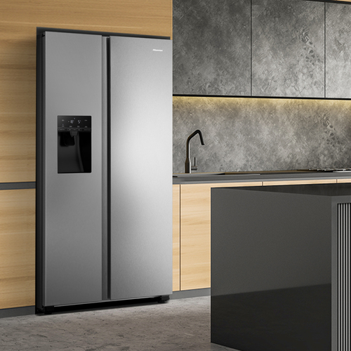 Hisense RS694N4TZE side-by-side refrigerator Freestanding – image 8