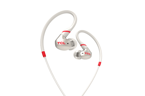 TCL ACTV100WT Headset Wired In-ear Calls/Music Red, White