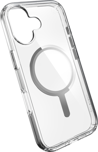 Speck Presidio Perfect Clear + MS Apple iPhone 17 Clear - with Microban