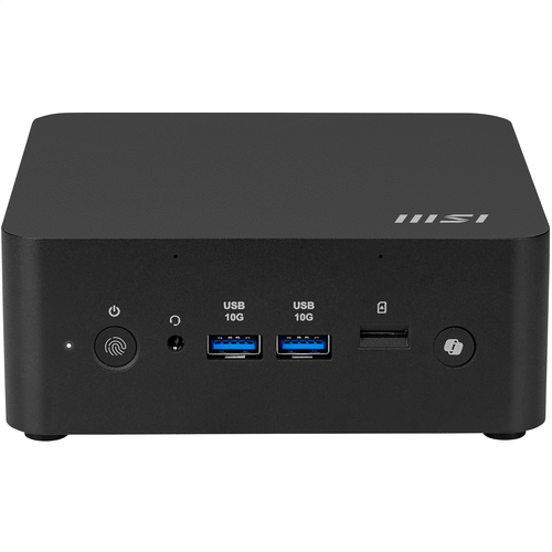 MSI Cubi NUC AI+ 2MG-018US Copilot+ PC Intel Core Ultra 9 288V 32 GB LPDDR5x-SDRAM 1 TB Твердотельный накопитель (SSD) Windows 11 Pro Mini PC Мини-ПК Черный