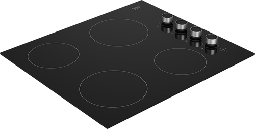 Beko HCC64103 60cm Ceramic Hob with Side Knob Controls – image 2