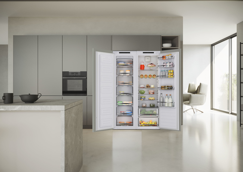Haier HAUN518EWK 177cm Integrated In Column Frost Free Freezer - image 6