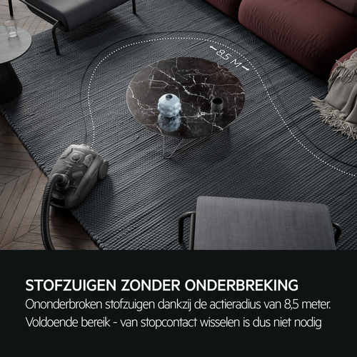 AEG 5000 Clean AB51C2DR Parket Stofzuiger met zak Rood, afbeelding 5