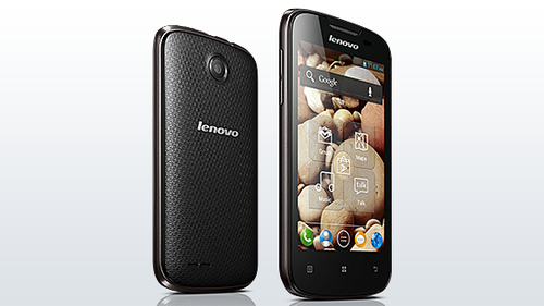Lenovo A690 10.2 cm (4") Dual SIM Android 2.3 3G 0.5 GB 1500 mAh Black