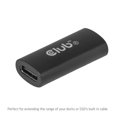 CLUB3D USB-C®-vrouwelijke adapter 40G 240 W 8K 60 Hz, afbeelding 4