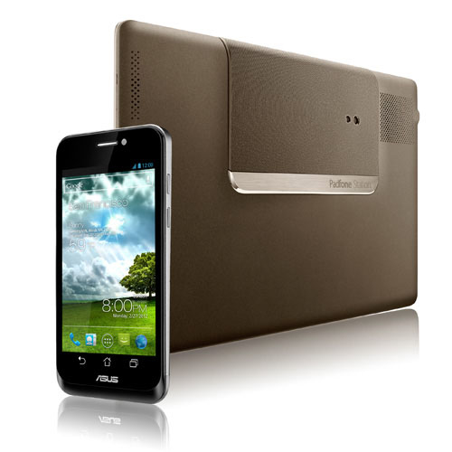 ASUS PadFone A66 10.9 cm (4.3") Single SIM Android 4.0 3G 1 GB 16 GB 1520 mAh Brown