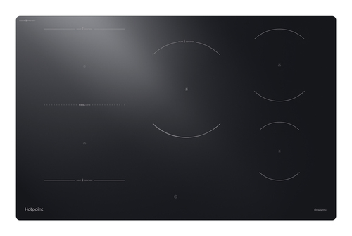 Hotpoint HTH8017KCF2 варочная поверхность Черный Встроенный 80 cm Плита с зонами индукции 5 зона(ы)