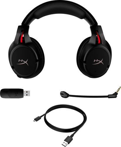 HyperX Cloud Flight - Wireless Gaming Headset (Black-Red) – image 5