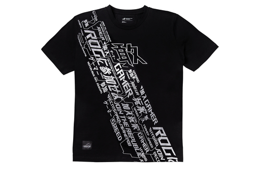 ASUS ROG Cybertext-V Marškinėliai Be apykaklės Medvilnė
