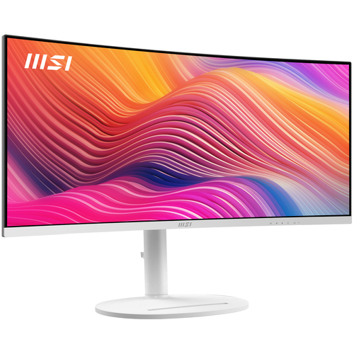 Msi Modern MD342CQPW Wide Quad HD 34" Curved VA LCD Monitor - White - image 8