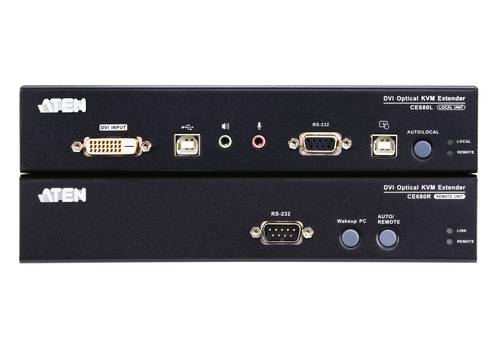 ATEN CE680 KVM switch Rack mounting Black – image 2