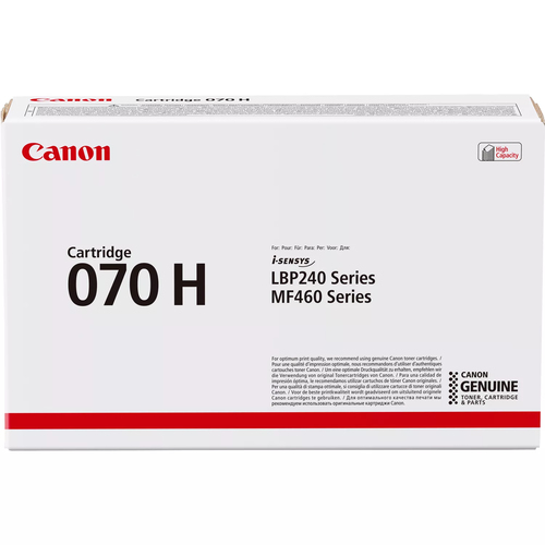 Original Canon 070H High Capacity Black Toner Cartridge - image 1
