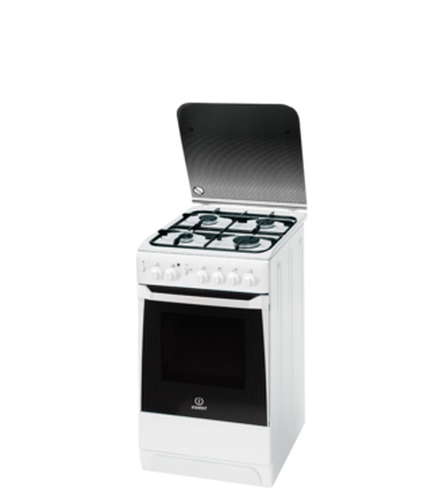 Indesit KN3G21S(W)/I cooker Freestanding cooker Natural gas Gas