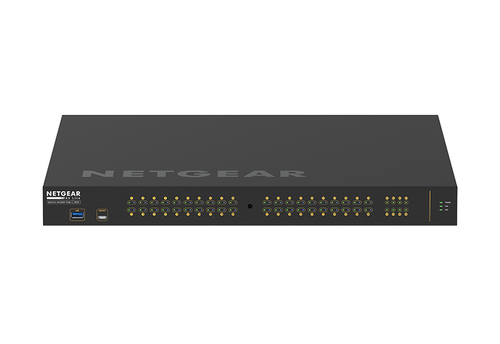 NETGEAR M4250-40G8XF-PoE+ Управляемый L2/L3/L4 Gigabit Ethernet (10/100/1000) Питание по Ethernet (PoE) 1U Черный