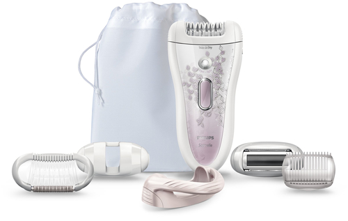 Philips Satinelle Prestige HP6583/20 epilator 32 tweezers Pink, White