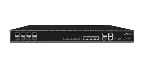 TP-Link P1201-08 network switch Managed Gigabit Ethernet (10/100/1000) 1U Black