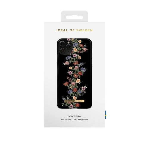 iDeal of Sweden Printed Case iPhone 11PM/XSM Dark Floral – image 1