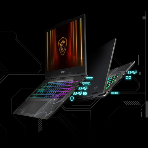 Msi Cyborg 15 B2RWFKG-020UK 15.6" Gaming Laptop - Nvidia® GeForce Rtx™ 5060, 1TB SSD - Black - image 7