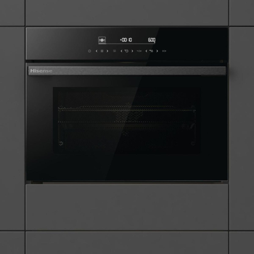 Hisense Hi6 BlackLine AirFry BIM45342ADBGUK Compact Electric Oven with Microwave - Jet Black, Black - image 6