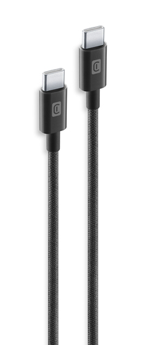Cellularline 8018080480065 USB кабель USB 2.0 1,5 m USB C 60 W Черный