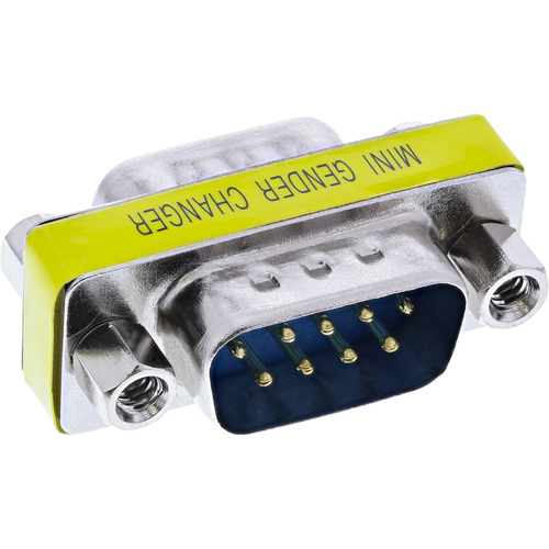 Product image: InLine Gender Changer Serial Adapter DB9 male / male