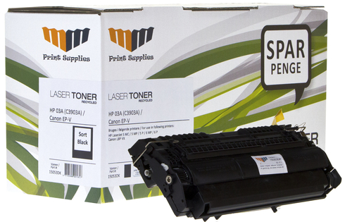 MM Black Laser Toner - HP 06A (C3903A) / Canon EP-V - For HP LaserJet / Canon LBP