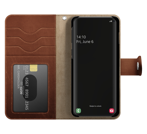 iDeal of Sweden Magnet Wallet+ Galaxy S10E Brown – image 3