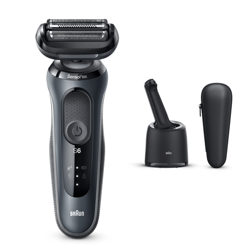 Braun Series 6 60-N7000cc Foil shaver Grey – image 2