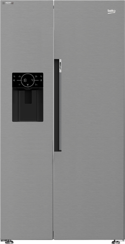 Beko Pro HarvestFresh ASP342VPS American-Style Fridge Freezer - Stainless Steel - image 1