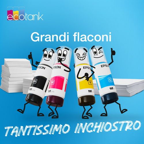 Epson 104 – Flacone di inchiostro giallo originale