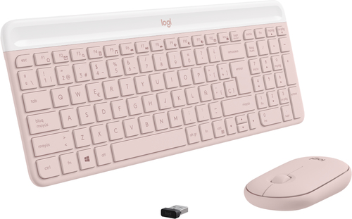 Logitech 920-011312 teclado Ratón incluido Oficina RF inalámbrico QWERTY Español Rosa imagen 4