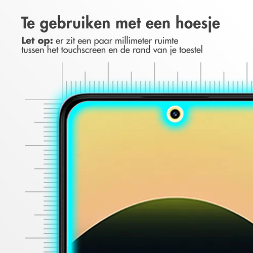 <div>Gebruik je kostbare smartphone zonder zorgen met deze Accezz Gehard Glas Screenprotector! Om het scherm van jouw dure smartphone zo goed mogelijk, afbeelding 3