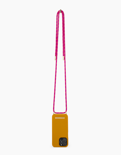 iDeal of Sweden Ordinary Necklace Case iPhone 13/14 Ochre Yellow – image 2