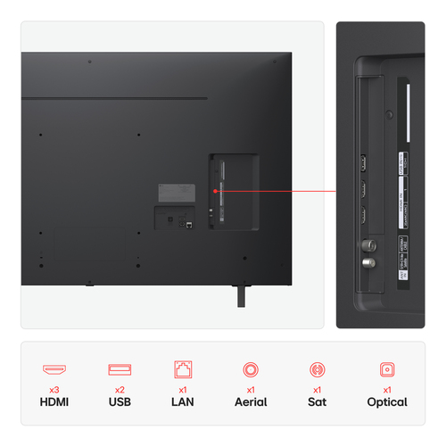 55" LG NANO80 NanoCell AI 4K Hdr Smart TV 2025 - 55NANO80A6B, Blue - image 4